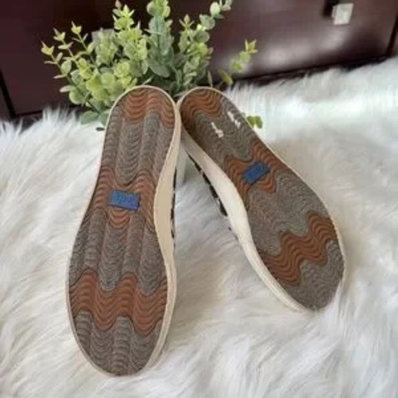 Keds Double Decker Animal Print Leopard Canvas Slip-On Sneakers – Size 7 - Picture 11 of 13